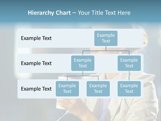 Caucasian Smiling Successful PowerPoint Template