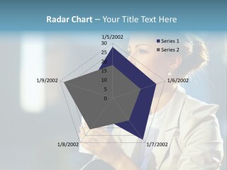Caucasian Smiling Successful PowerPoint Template