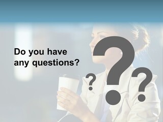 Caucasian Smiling Successful PowerPoint Template