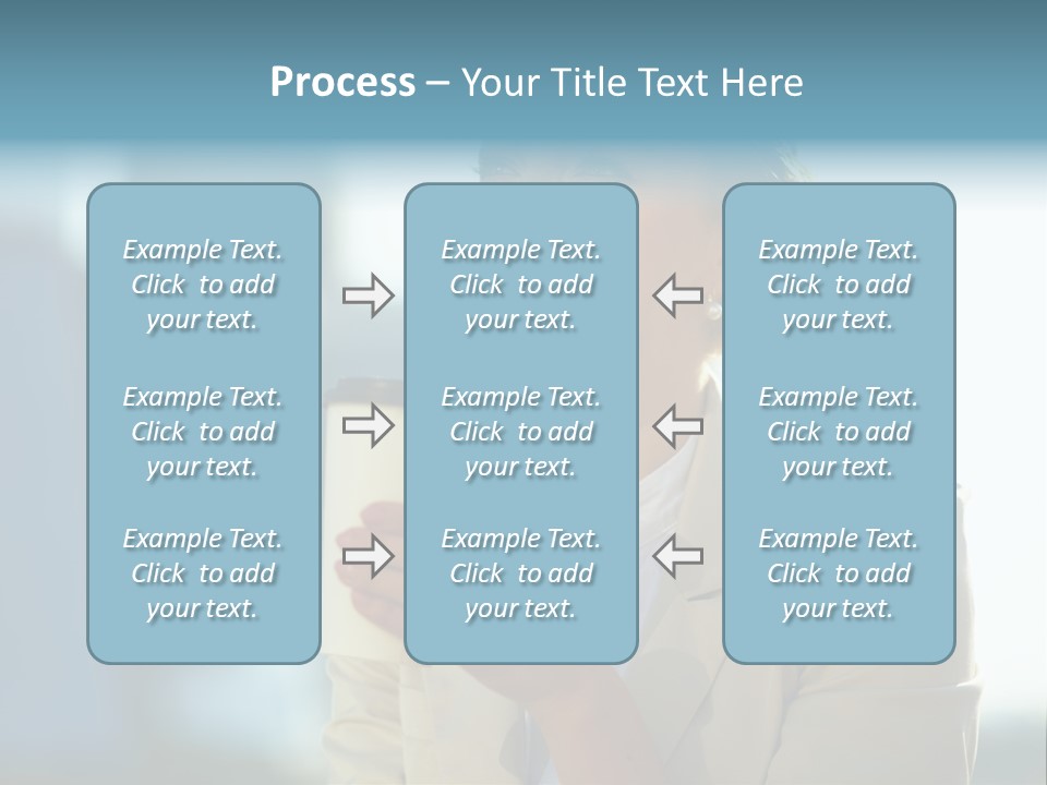 Businesswoman One Success PowerPoint Template