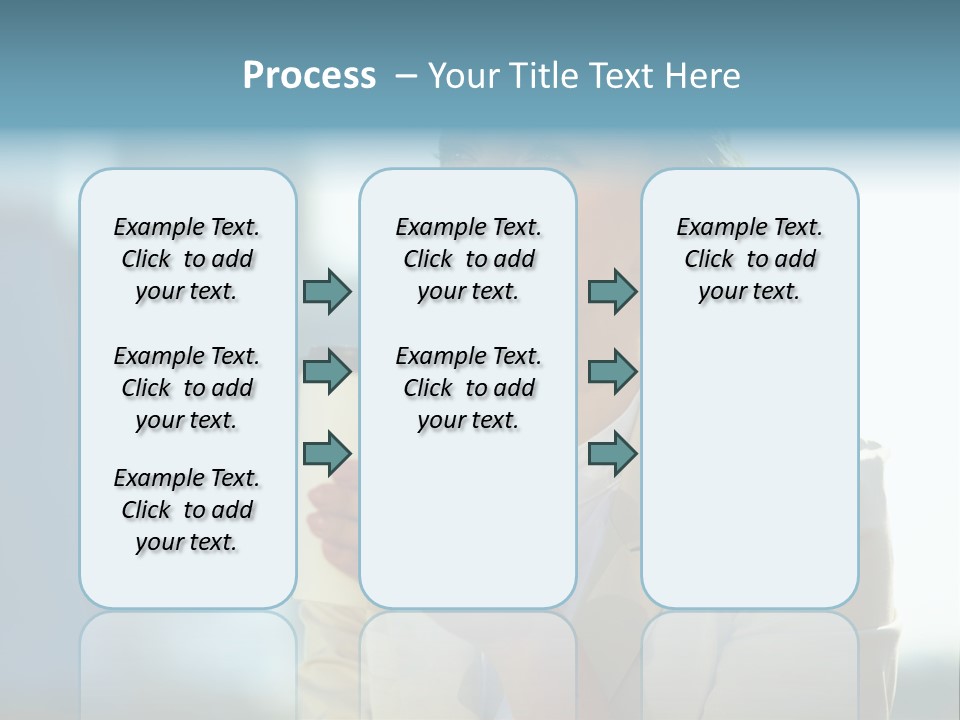Businesswoman One Success PowerPoint Template