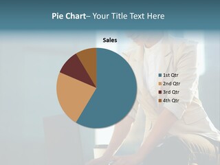 Executive Clo Eup Face PowerPoint Template