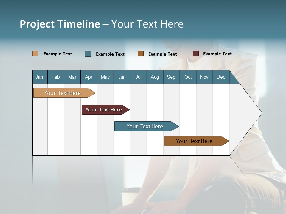 Executive Clo Eup Face PowerPoint Template