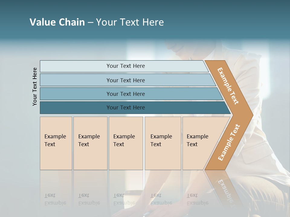 Executive Clo Eup Face PowerPoint Template
