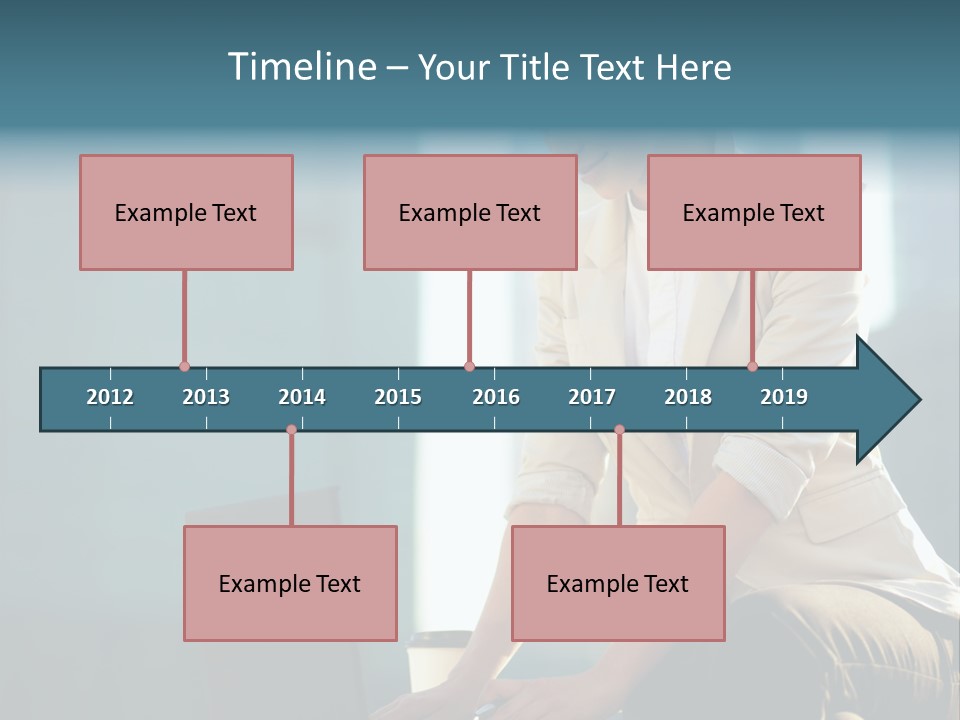 Executive Clo Eup Face PowerPoint Template