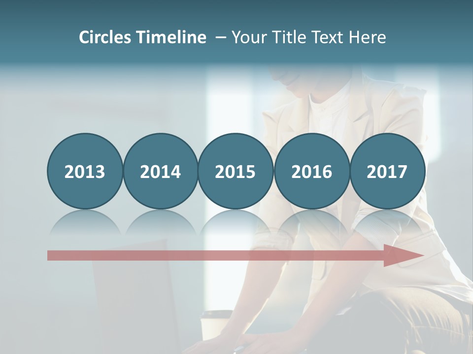 Executive Clo Eup Face PowerPoint Template