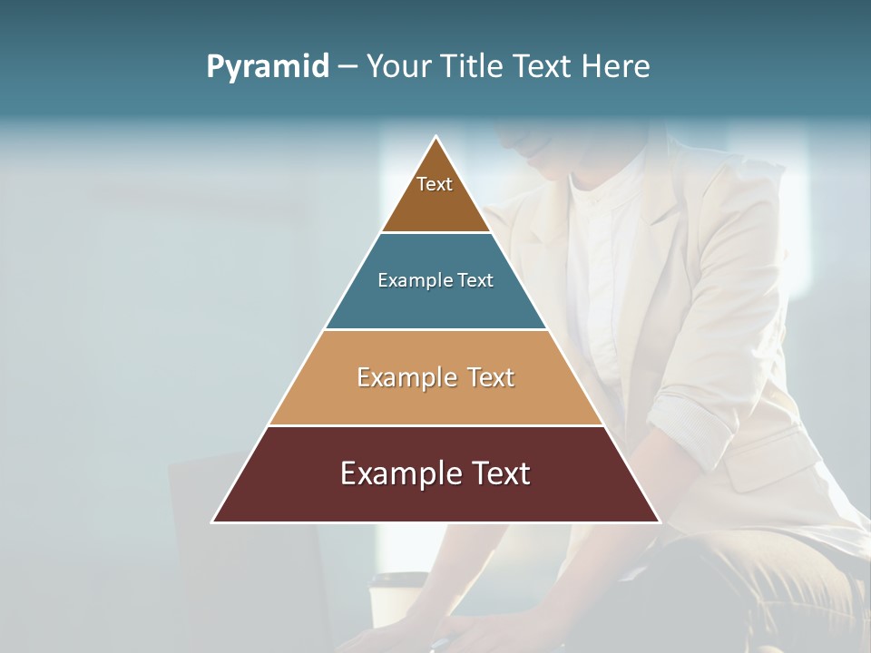 Executive Clo Eup Face PowerPoint Template