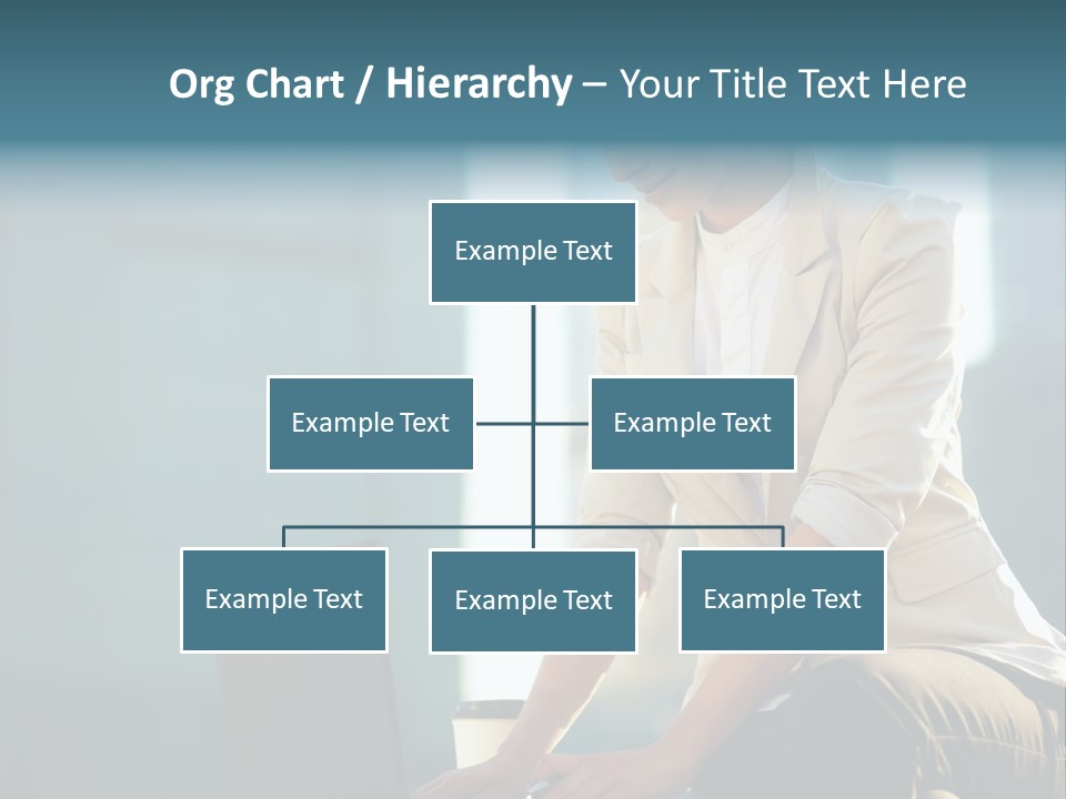 Executive Clo Eup Face PowerPoint Template