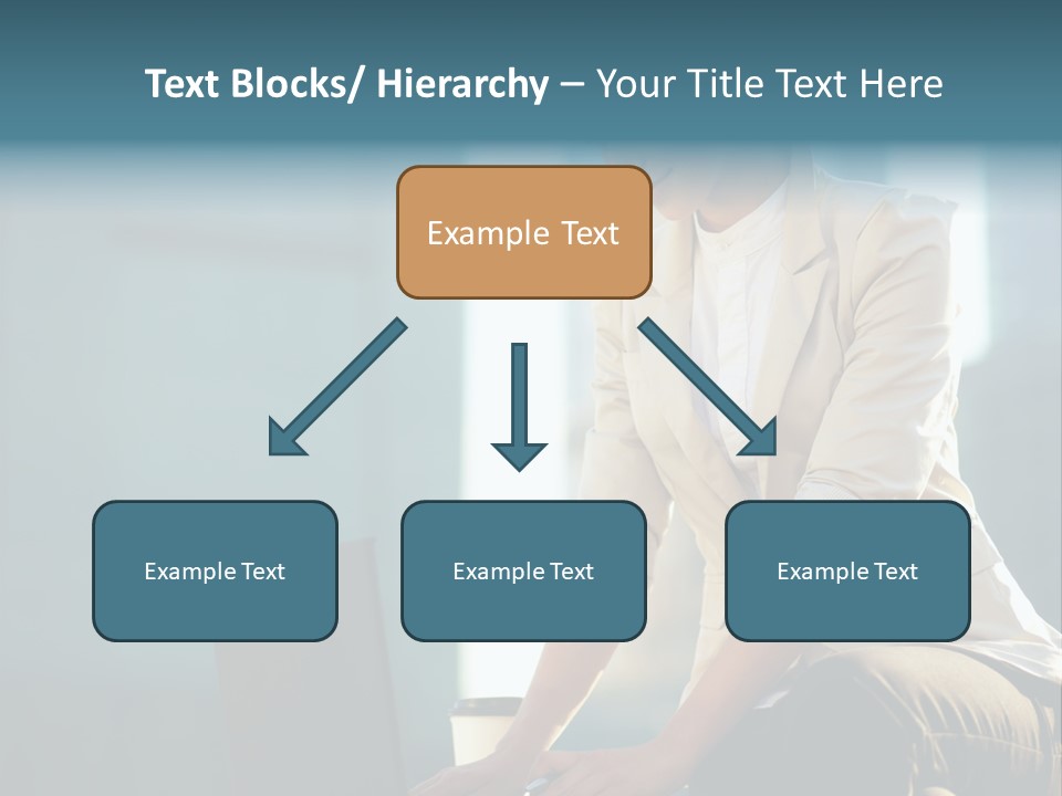 Executive Clo Eup Face PowerPoint Template
