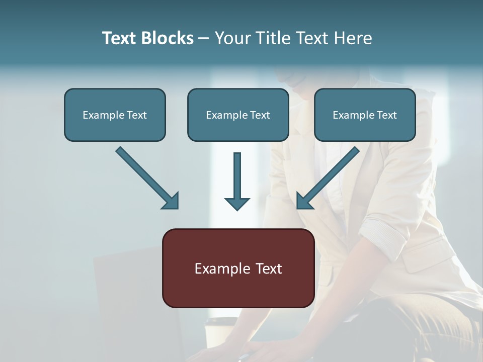 Executive Clo Eup Face PowerPoint Template