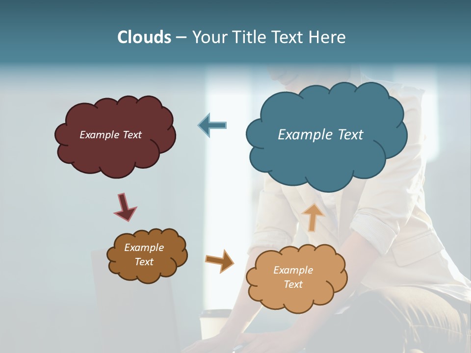 Executive Clo Eup Face PowerPoint Template