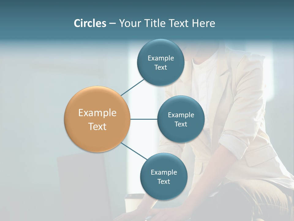 Executive Clo Eup Face PowerPoint Template