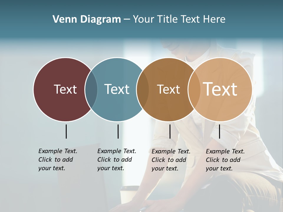 Executive Clo Eup Face PowerPoint Template