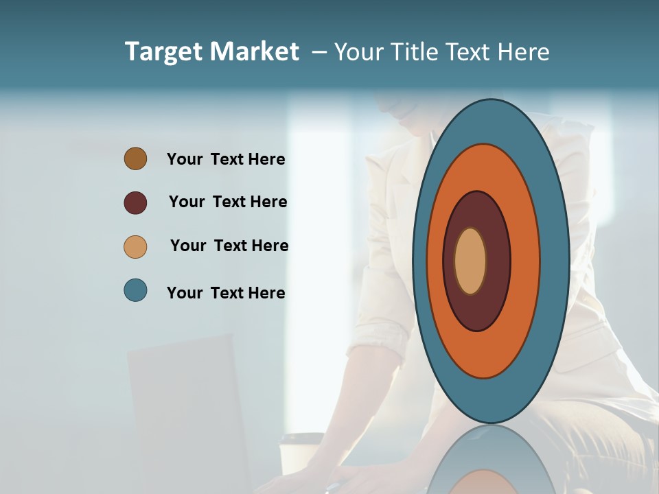 Executive Clo Eup Face PowerPoint Template