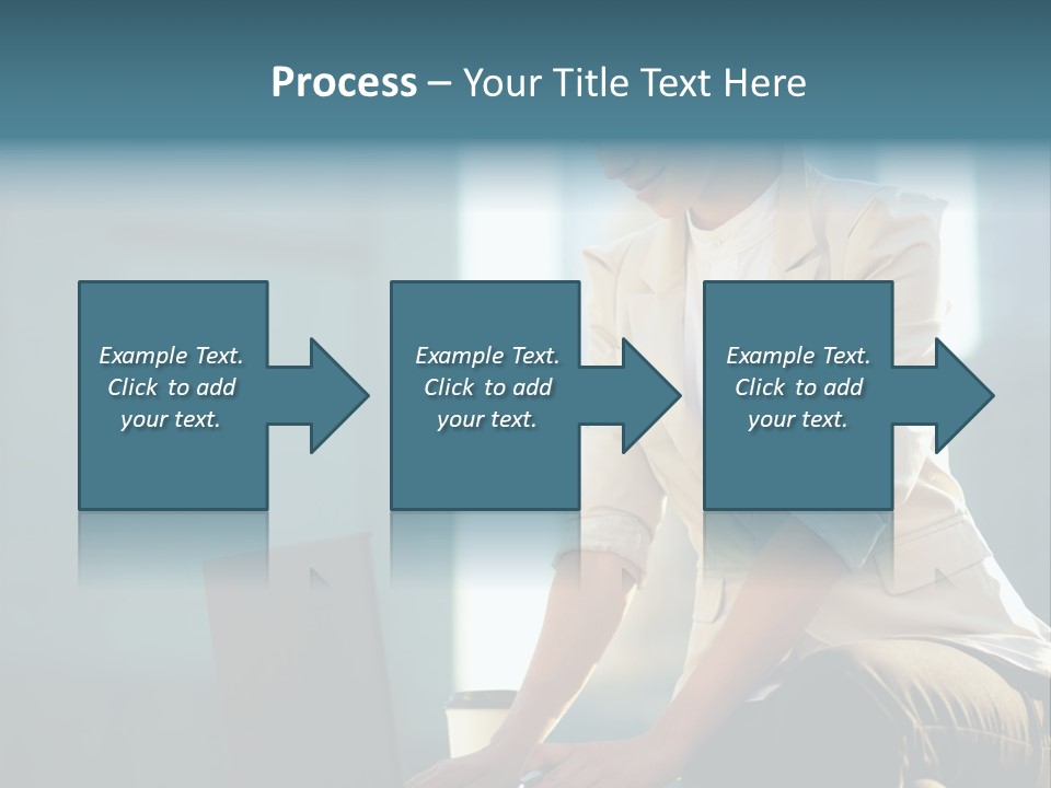 Executive Clo Eup Face PowerPoint Template