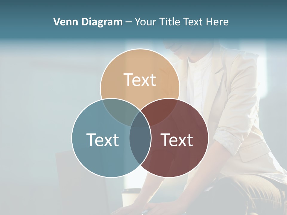 Executive Clo Eup Face PowerPoint Template