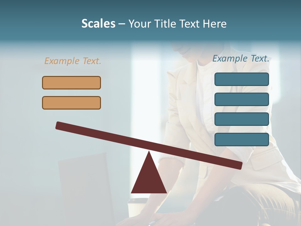 Executive Clo Eup Face PowerPoint Template