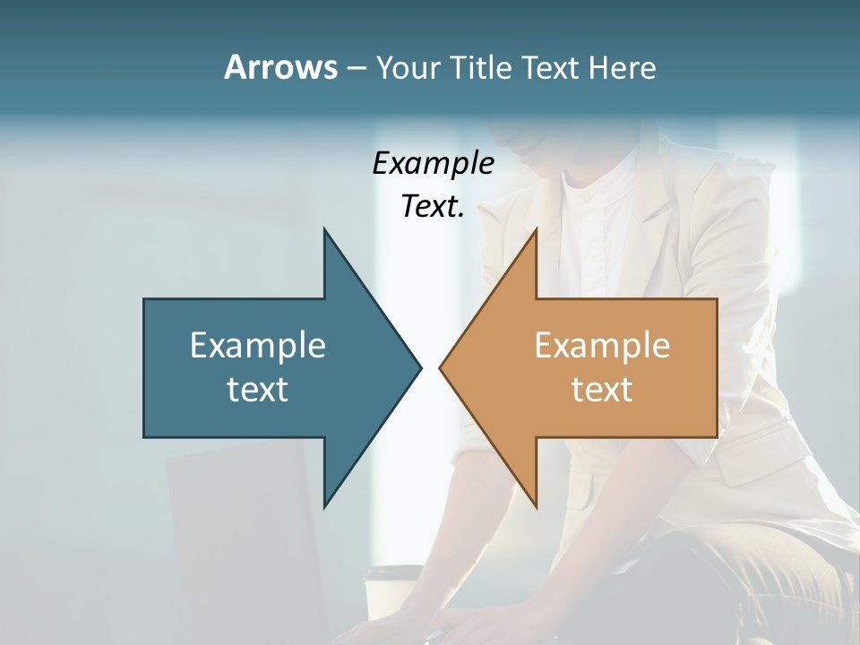Executive Clo Eup Face PowerPoint Template