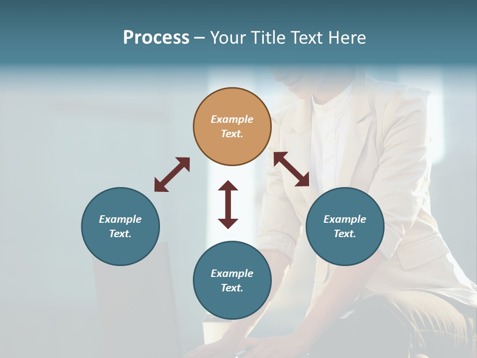 Executive Clo Eup Face PowerPoint Template
