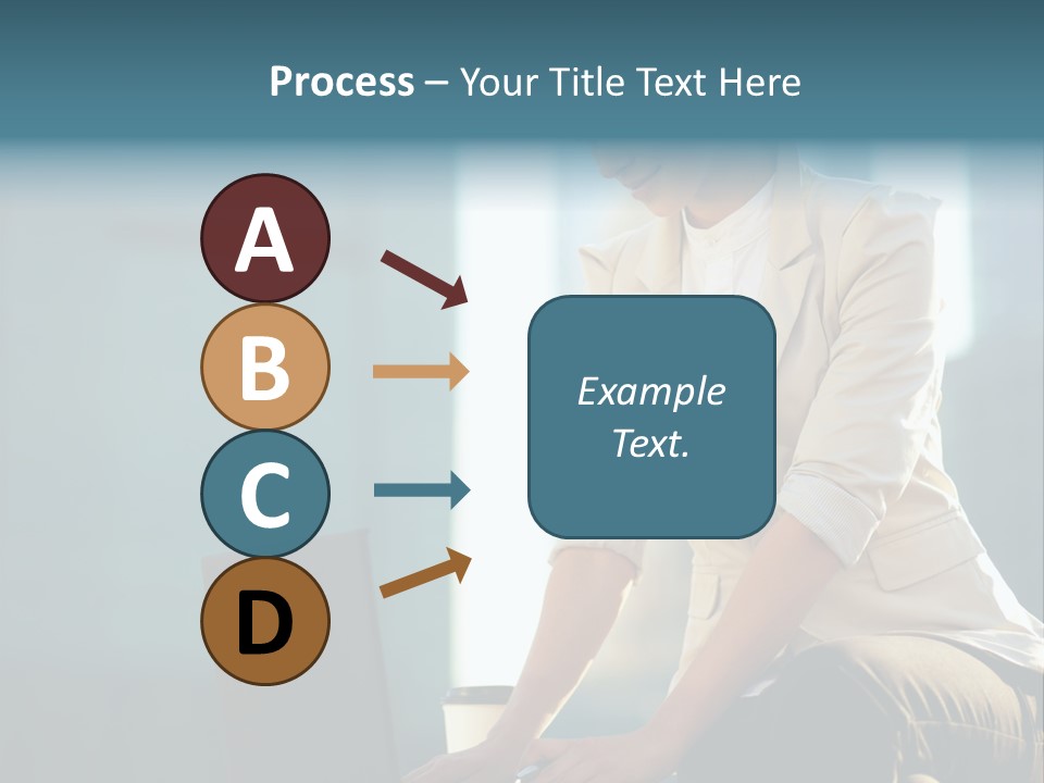 Executive Clo Eup Face PowerPoint Template