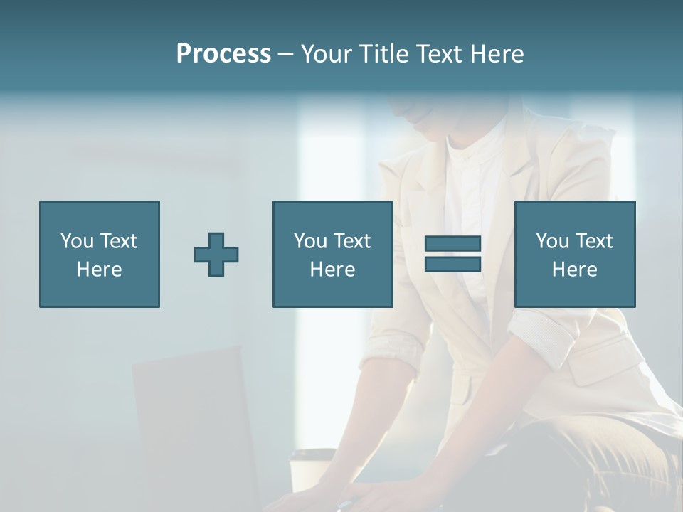 Executive Clo Eup Face PowerPoint Template