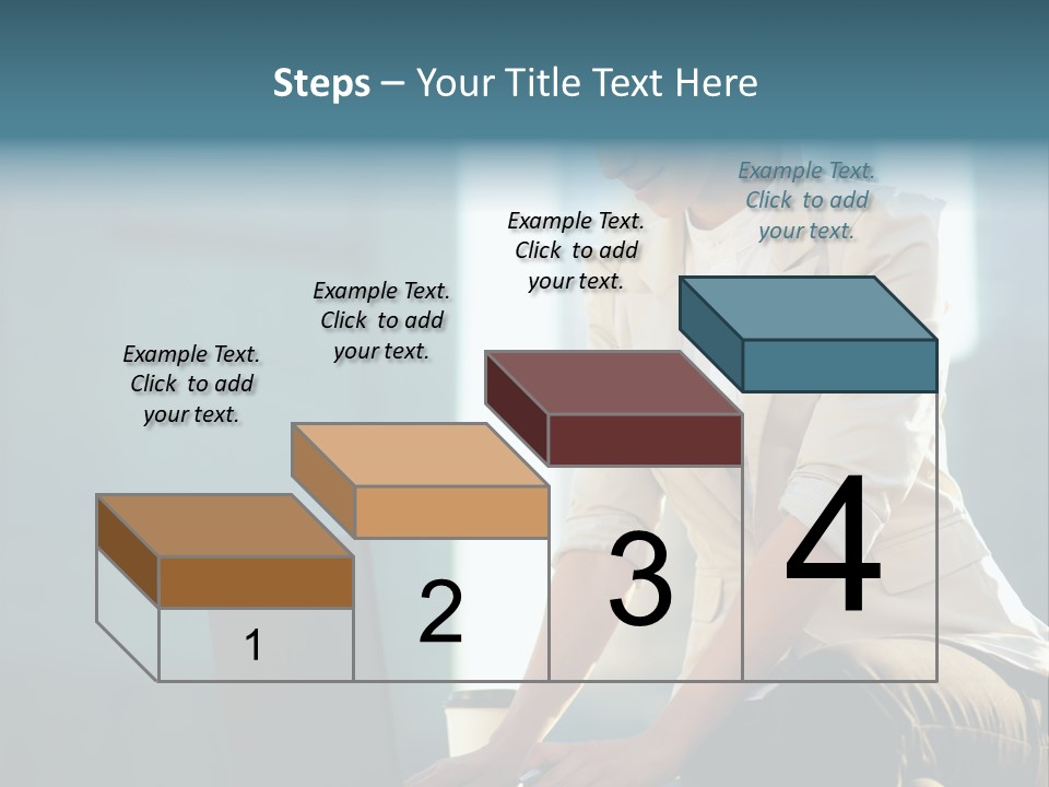 Executive Clo Eup Face PowerPoint Template