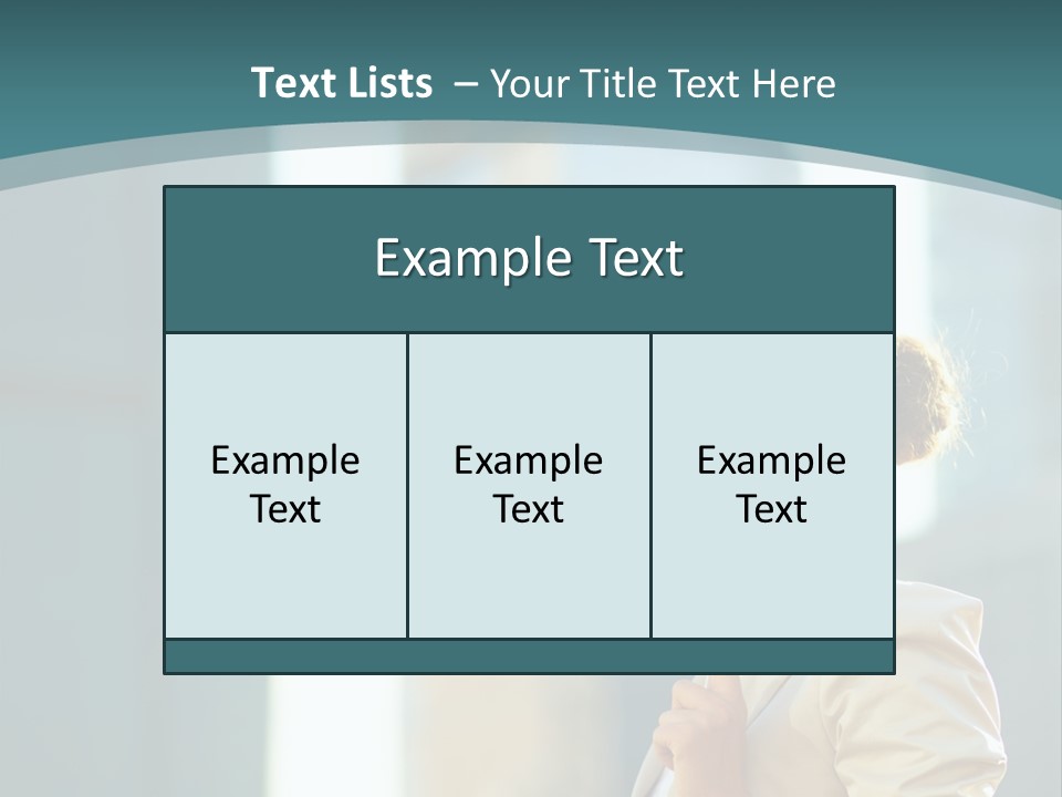 Smiling Caucasian Happiness PowerPoint Template