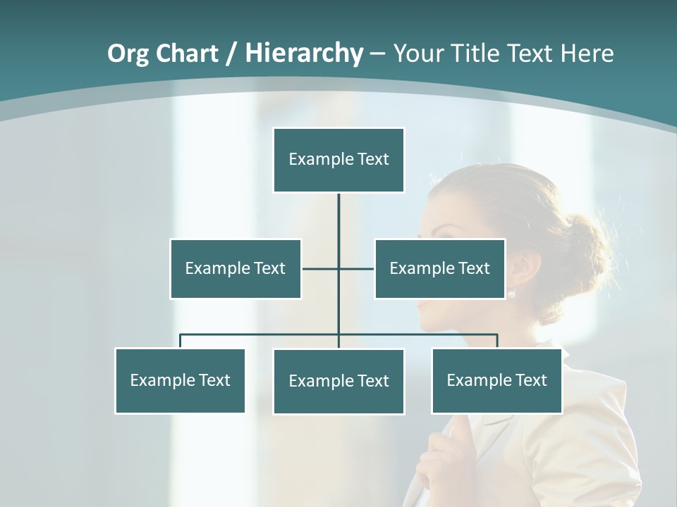 Smiling Caucasian Happiness PowerPoint Template