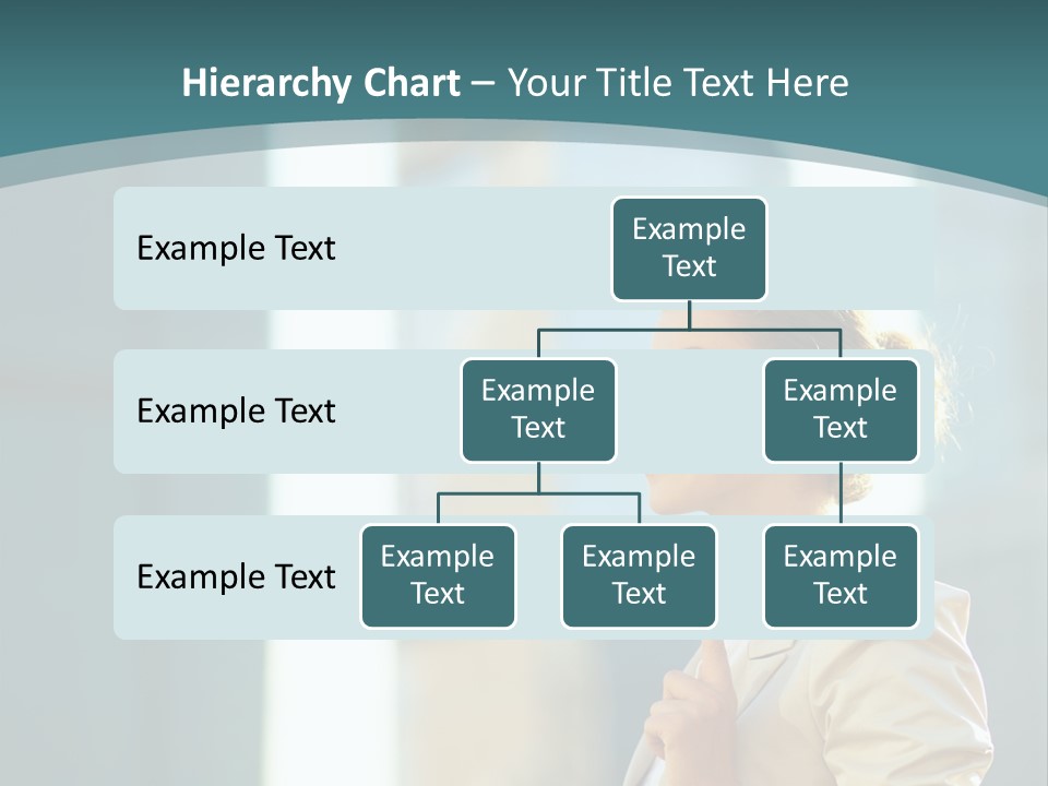 Smiling Caucasian Happiness PowerPoint Template