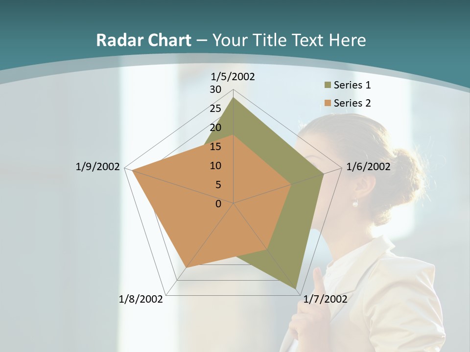 Smiling Caucasian Happiness PowerPoint Template
