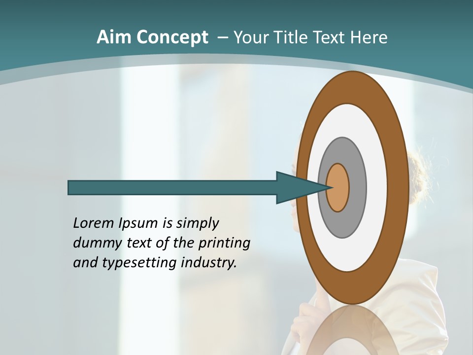 Smiling Caucasian Happiness PowerPoint Template