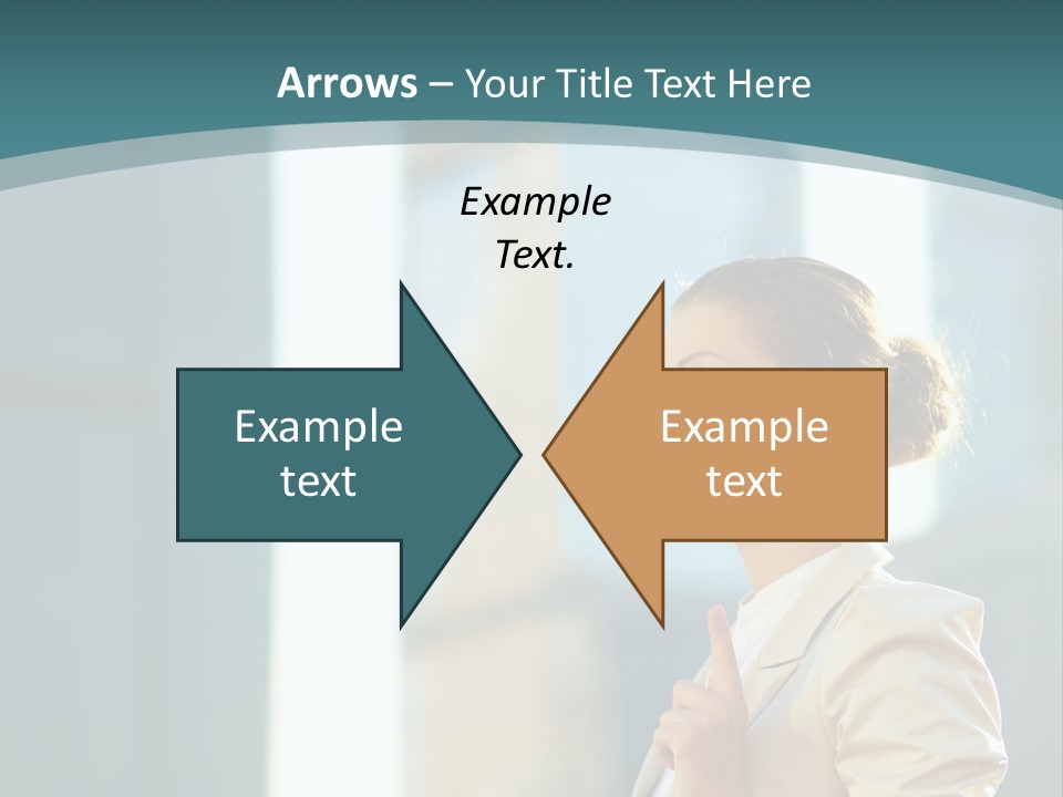 Smiling Caucasian Happiness PowerPoint Template