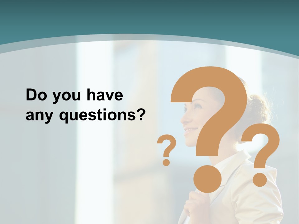 Smiling Caucasian Happiness PowerPoint Template