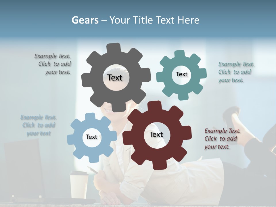 Light  People PowerPoint Template