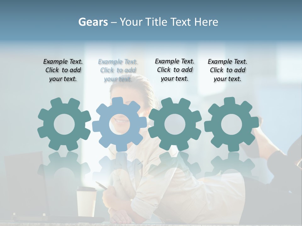 Light  People PowerPoint Template