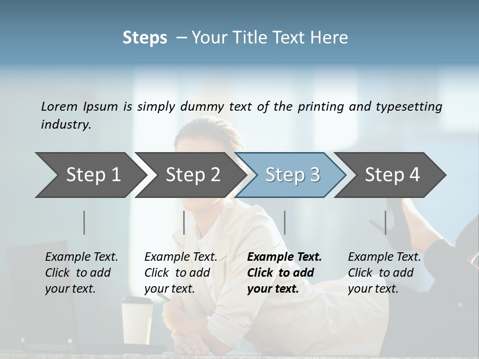 Light  People PowerPoint Template
