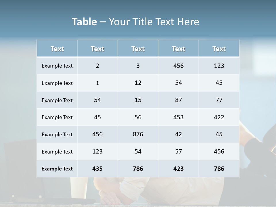 Light  People PowerPoint Template