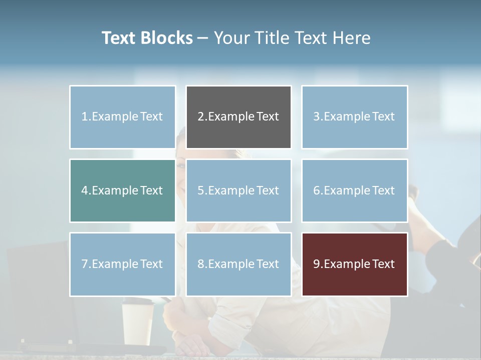 Light  People PowerPoint Template