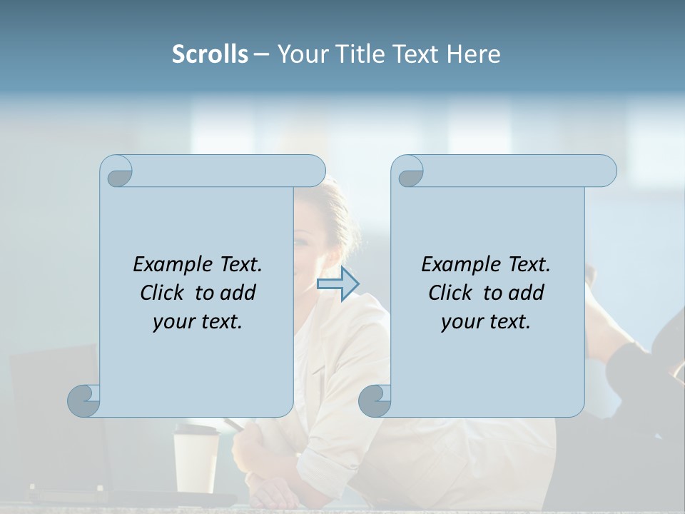 Light  People PowerPoint Template