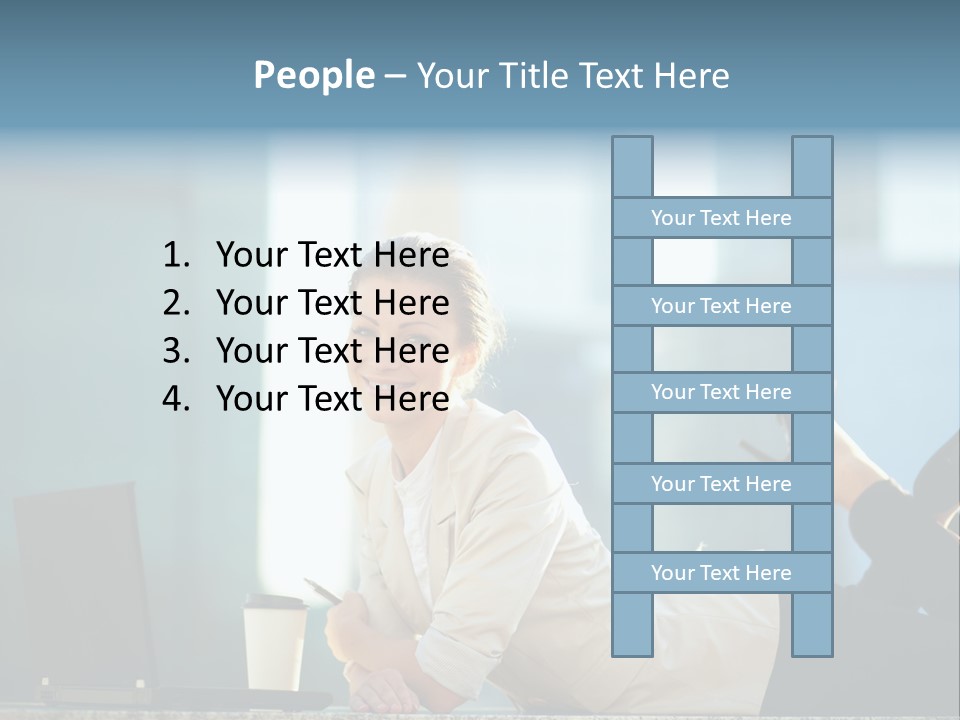 Light  People PowerPoint Template