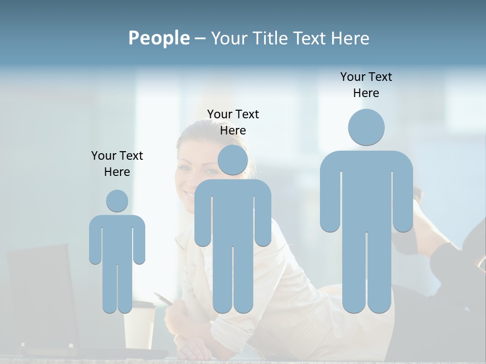 Light  People PowerPoint Template