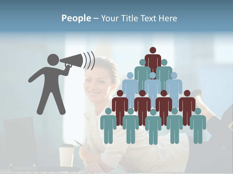 Light  People PowerPoint Template