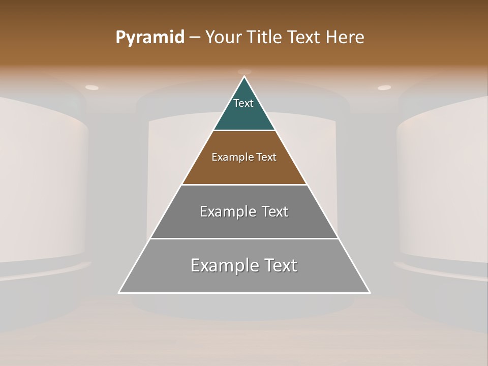 Perspective Picture Frame PowerPoint Template