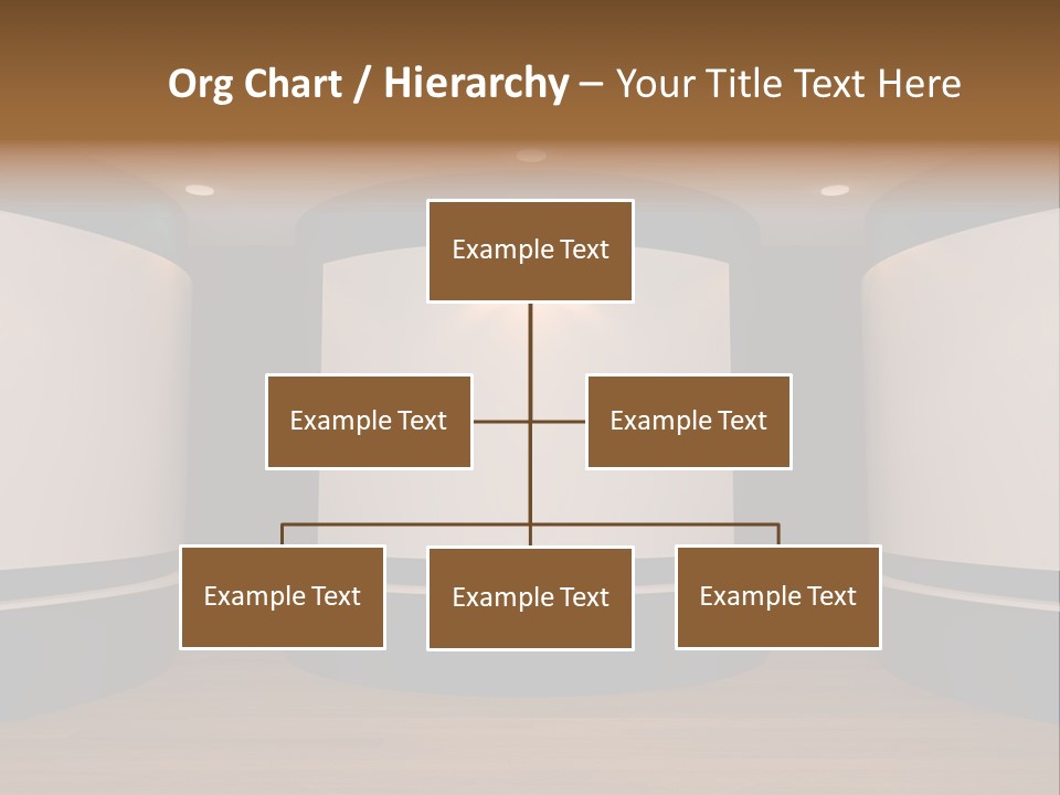 Perspective Picture Frame PowerPoint Template