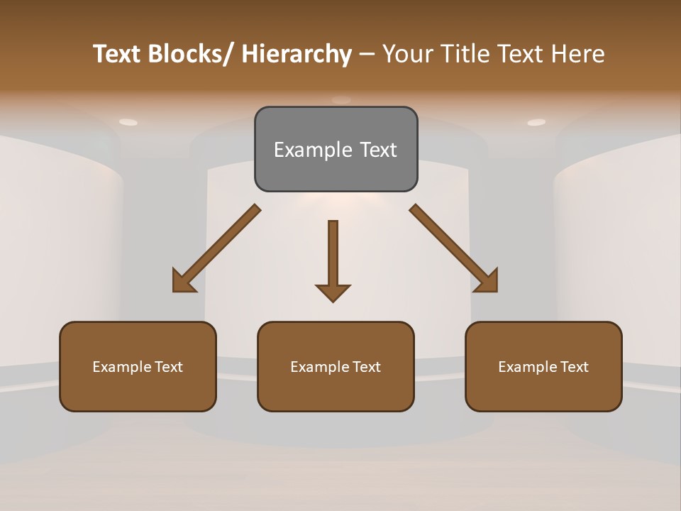 Perspective Picture Frame PowerPoint Template