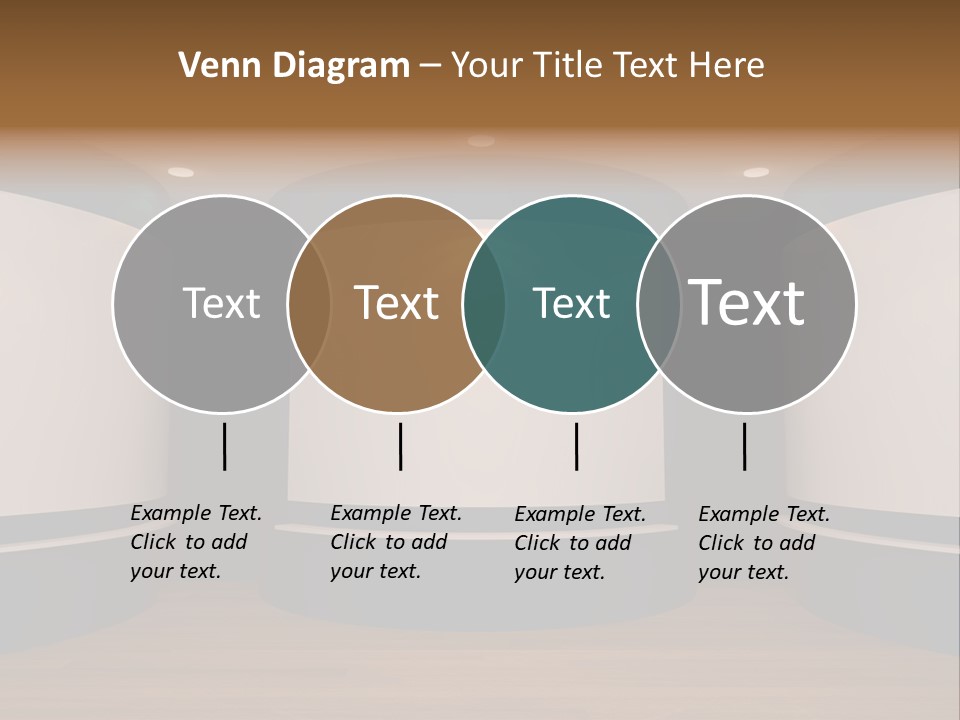 Perspective Picture Frame PowerPoint Template