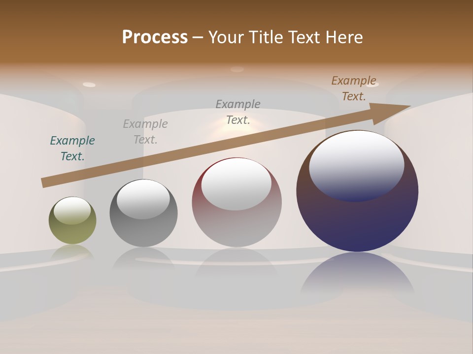 Perspective Picture Frame PowerPoint Template