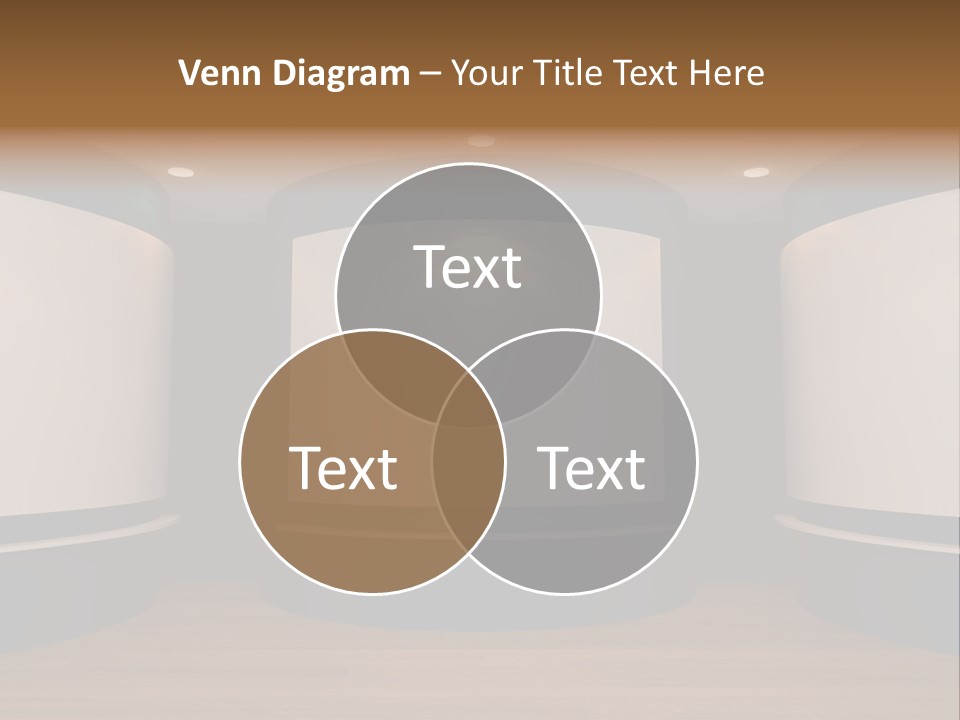 Perspective Picture Frame PowerPoint Template