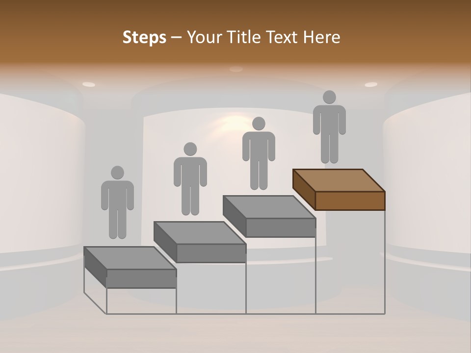 Perspective Picture Frame PowerPoint Template
