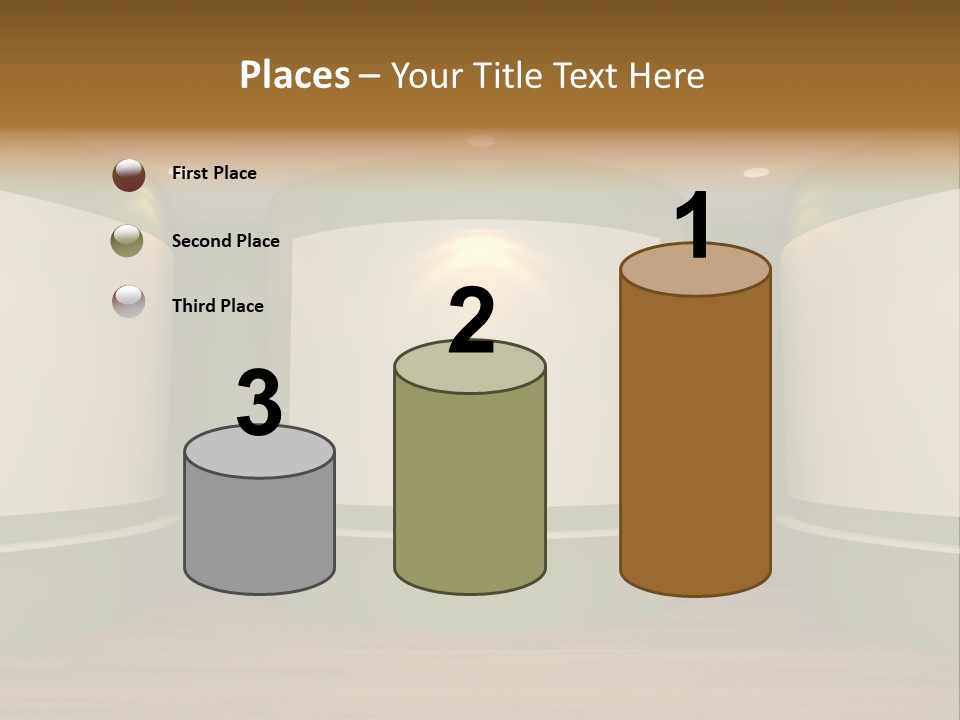 Banner Decoration Canvas PowerPoint Template